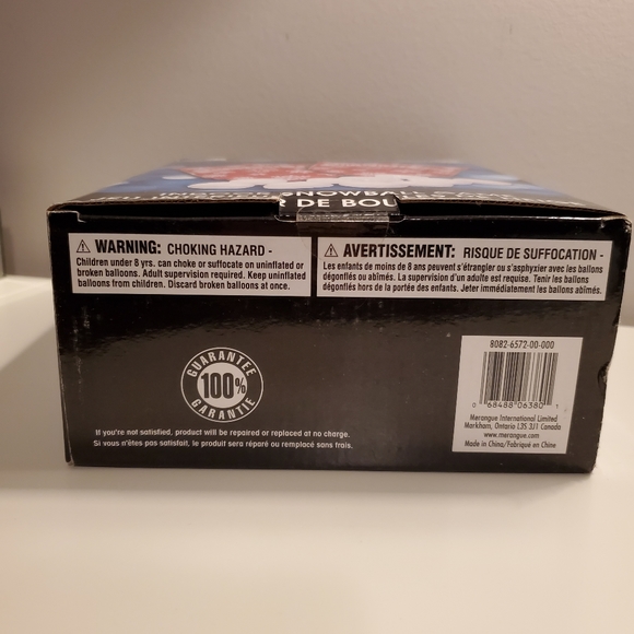 Indoor snowball game, never used, inflatable shields, 10 snowballs - Picture 4 of 7